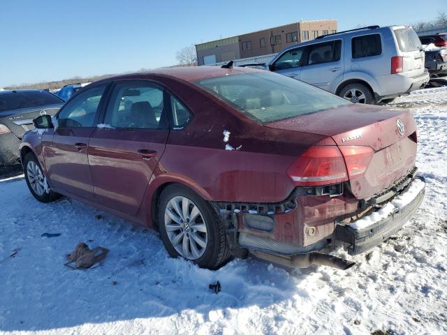 Photo 2 from auction – 2015 VOLKSWAGEN PASSAT S with VIN 1VWAT7A35FC014252