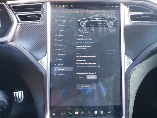 Photo 9 from auction – 2013 TESLA MODEL S with VIN 5YJSA1DP1DFP19669