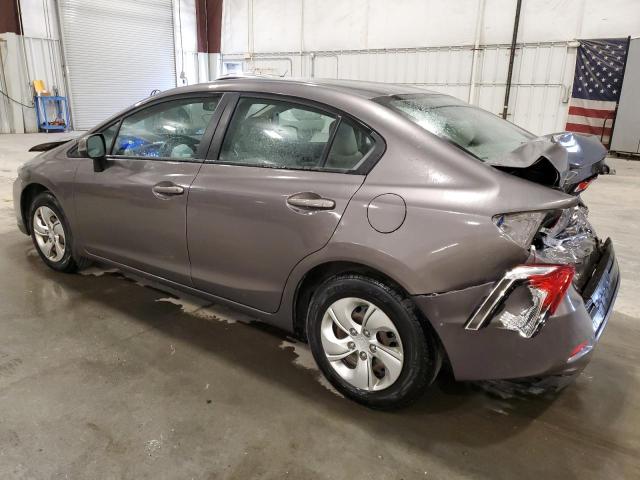 Photo 2 from auction – 2013 HONDA CIVIC LX with VIN 19XFB2F55DE044785