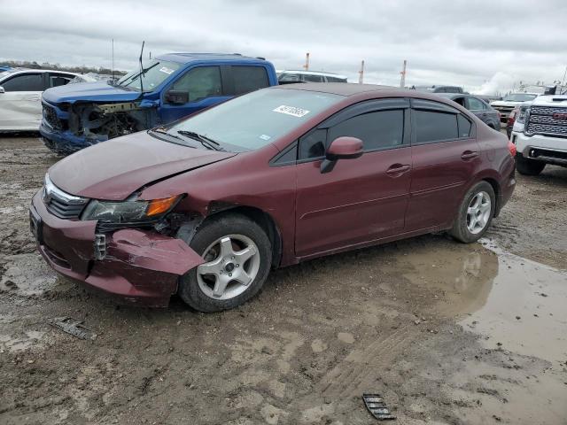 HONDA CIVIC LX 2012 with VIN 2HGFB2F50CH558998 - Photo from auction
