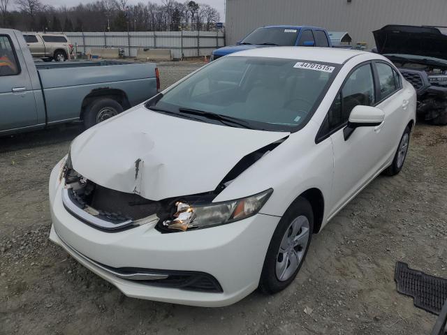 HONDA CIVIC LX 2015 with VIN 19XFB2F50FE013785 - Photo from auction