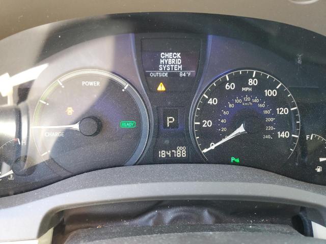 Photo 9 from auction – 2010 LEXUS RX 450H with VIN JTJZB1BA6A2002366