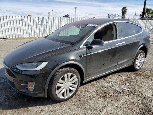 TESLA MODEL X 2017 with VIN 5YJXCDE26HF037963 - Photo from auction