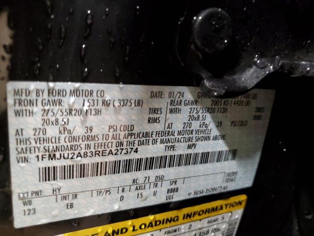 Photo 14 from auction – 2024 FORD EXPEDITION with VIN 1FMJU2A83REA27374