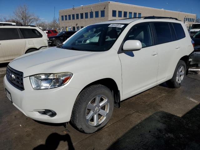 TOYOTA HIGHLANDER 2010 с VIN JTEBK3EH0A2162618 - Снимка от търг