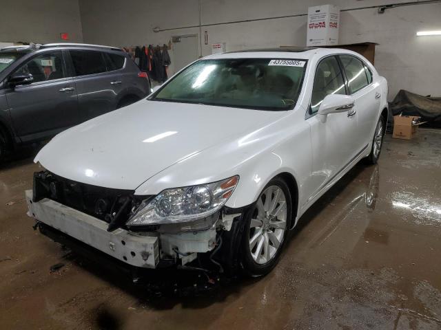 LEXUS LS 460L 2010 with VIN JTHDL5EFXA5001985 - Photo from auction