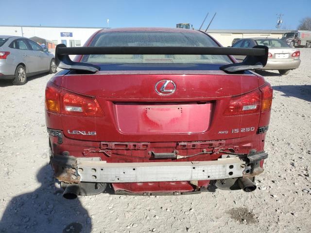 Снимка 6 от търг – 2006 LEXUS IS 250 с VIN JTHCK262765004438