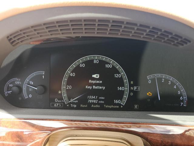 Photo 9 from auction – 2012 MERCEDES-BENZ S-CLASS with VIN WDDNG7DB2CA449299