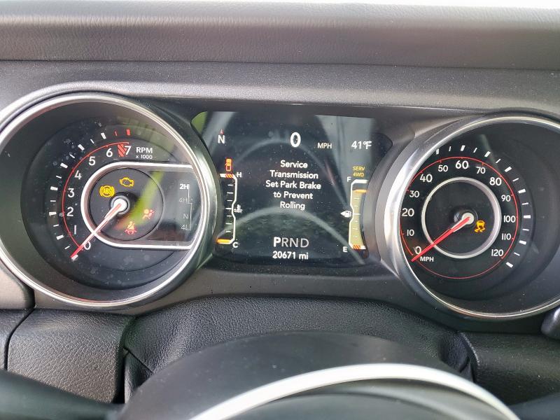 Photo 9 from auction – 2021 JEEP GLADIATOR with VIN 1C6JJTEG3ML621348