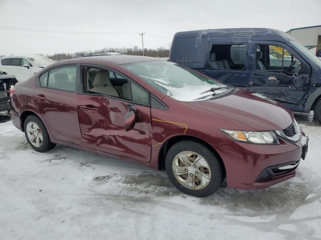 Photo 4 from auction – 2013 HONDA CIVIC LX with VIN 2HGFB2F56DH535971