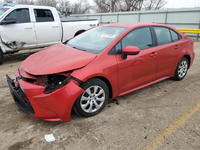 TOYOTA COROLLA LE 2021 with VIN 5YFEPMAE6MP253144 - Photo from auction