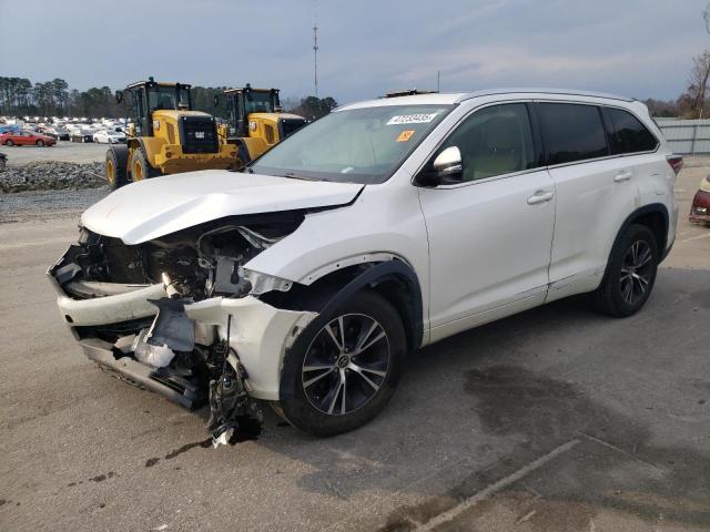 TOYOTA HIGHLANDER 2016 with VIN 5TDKKRFH3GS158859 - Photo from auction