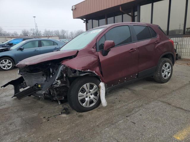 CHEVROLET TRAX LS 2017 with VIN 3GNCJKSB1HL273541 - Photo from auction