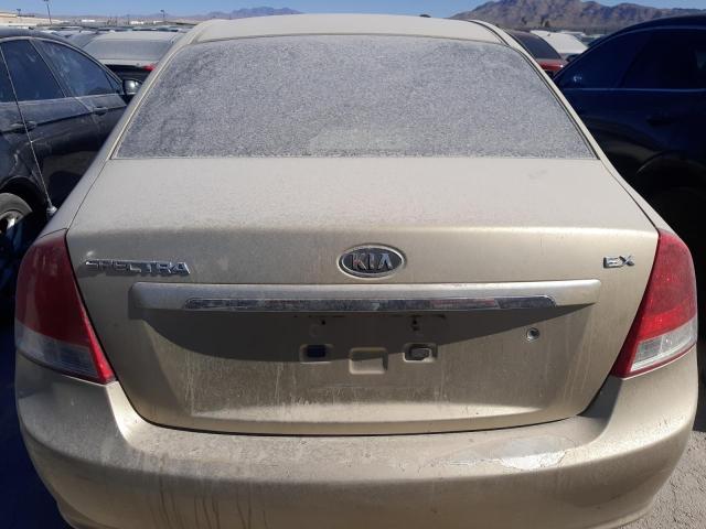 Photo 6 from auction – 2009 KIA SPECTRA EX with VIN KNAFE222195653956