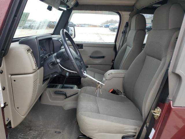 Photo 7 from auction – 2003 JEEP WRANGLER / with VIN 1J4FA59S53P307212