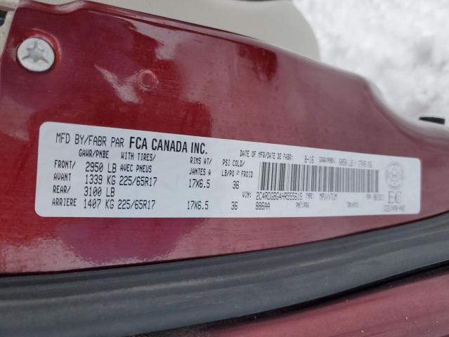 Photo 14 from auction – 2017 DODGE GRAND CARA with VIN 2C4RDGBG4HR555615
