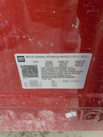 Photo 14 from auction – 2023 CHEVROLET EQUINOX LT with VIN 3GNAXUEG3PS136405