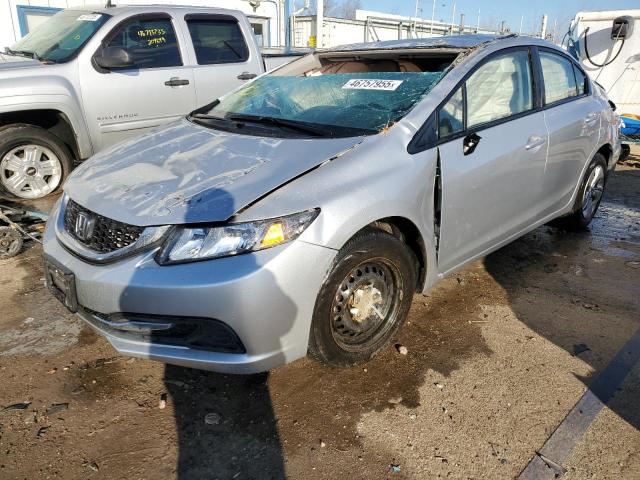 HONDA CIVIC LX 2014 with VIN 19XFB2F59EE065172 - Photo from auction