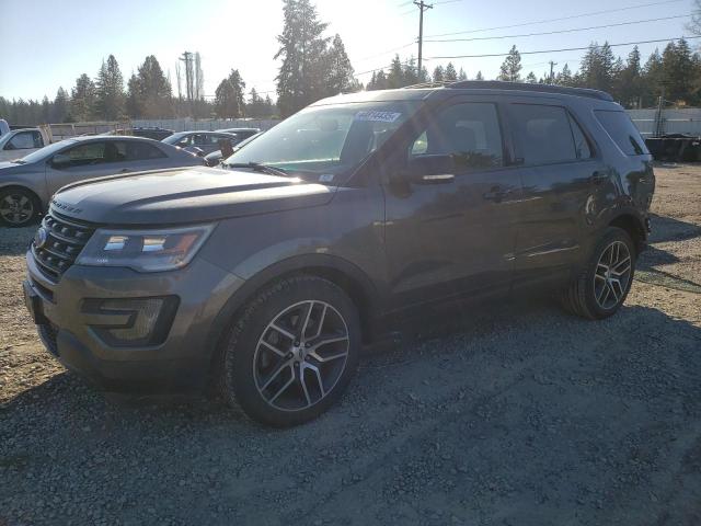 FORD EXPLORER S 2016 with VIN 1FM5K8GT3GGA86139 - Photo from auction