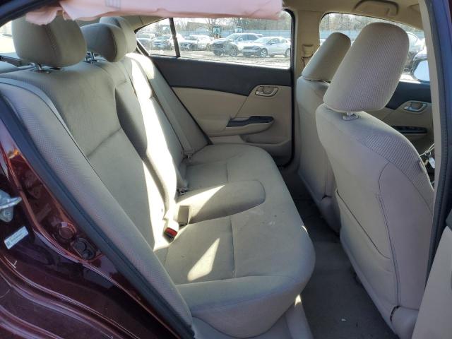 Photo 10 from auction – 2012 HONDA CIVIC LX with VIN 19XFB2F54CE365571
