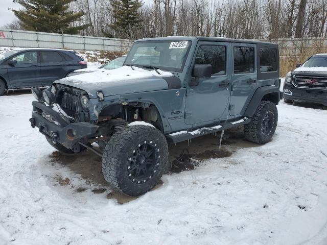 JEEP WRANGLER U 2014 with VIN 1C4BJWDG4EL318287 - Photo from auction