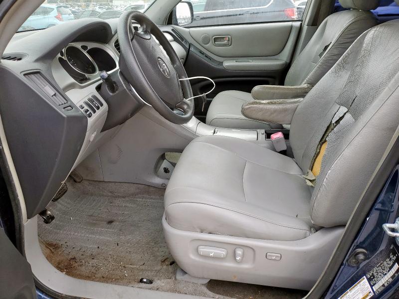 Photo 7 from auction – 2005 TOYOTA HIGHLANDER with VIN JTEDP21A450071012