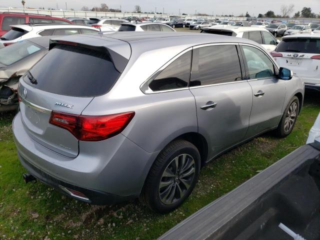Photo 3 from auction – 2016 ACURA MDX TECHNO with VIN 5FRYD4H48GB006502
