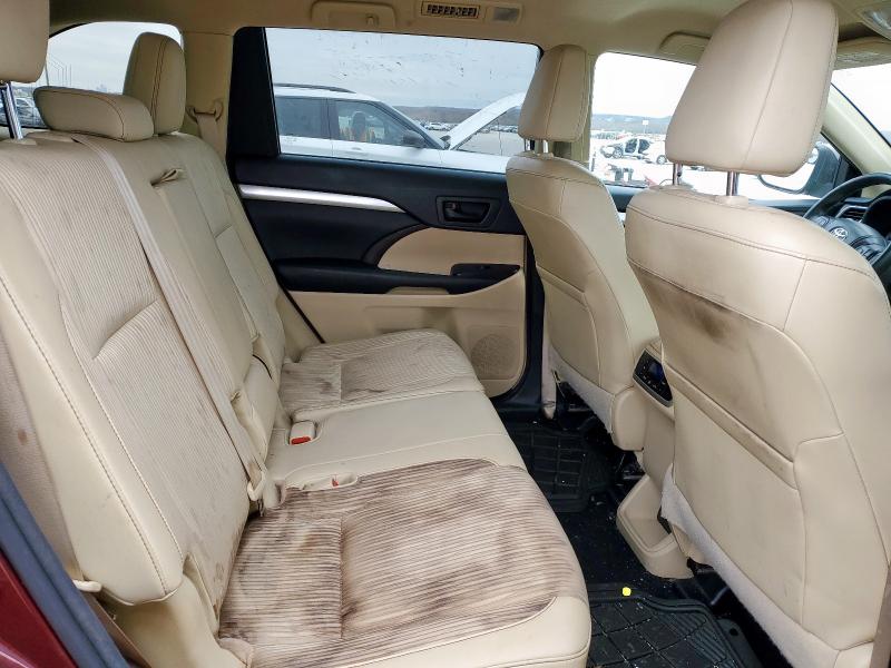 Photo 11 from auction – 2015 TOYOTA HIGHLANDER with VIN 5TDZKRFH3FS067023