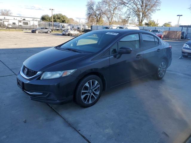 HONDA CIVIC LX 2014 with VIN 19XFB2F55EE202768 - Photo from auction
