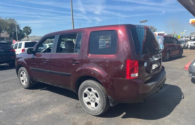 Photo 3 from auction – 2013 HONDA PILOT LX with VIN 5FNYF3H22DB044565
