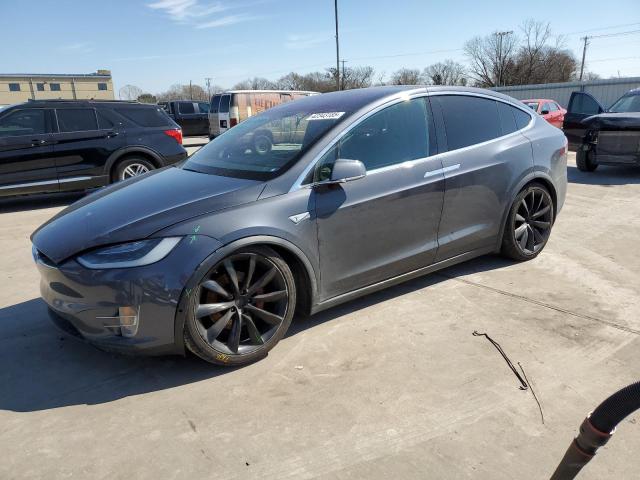 TESLA MODEL X 2016 with VIN 5YJXCBE25GF008196 - Photo from auction