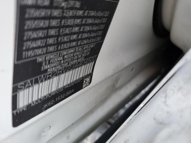 Photo 14 from auction – 2018 LAND ROVER RANGE ROVE with VIN SALWR2RV2JA404500