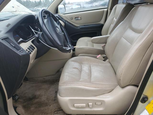 Foto 7 de la subasta – 2001 TOYOTA HIGHLANDER con VIN JTEGF21A410007157
