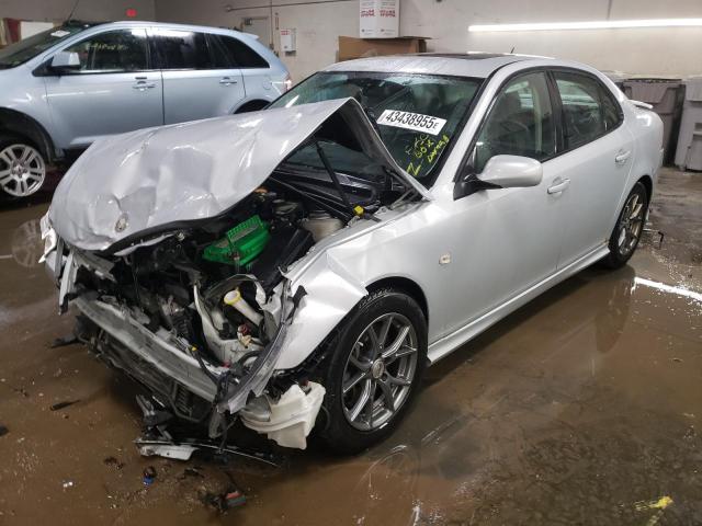 SAAB 9-3 AERO 2008 with VIN YS3FH46U281101009 - Photo from auction