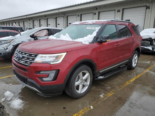 FORD EXPLORER X 2017 with VIN 1FM5K8D85HGE02576 - Photo from auction