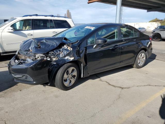 HONDA CIVIC LX 2014 with VIN 19XFB2F56EE208921 - Photo from auction