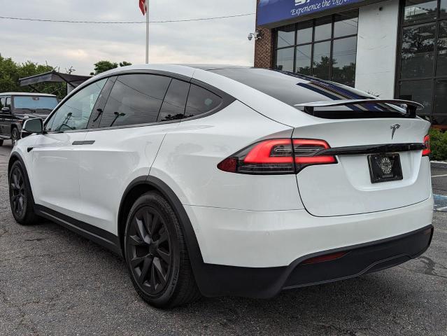 Photo 3 from auction – 2022 TESLA MODEL X with VIN 7SAXCBE54NF332721