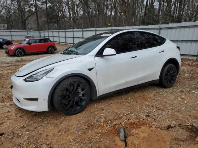Photo 1 from auction – 2020 TESLA MODEL Y with VIN 5YJYGDEFXLF002783