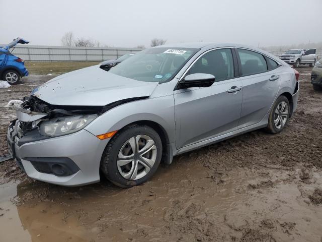 HONDA CIVIC LX 2017 with VIN 19XFC2F6XHE021434 - Photo from auction