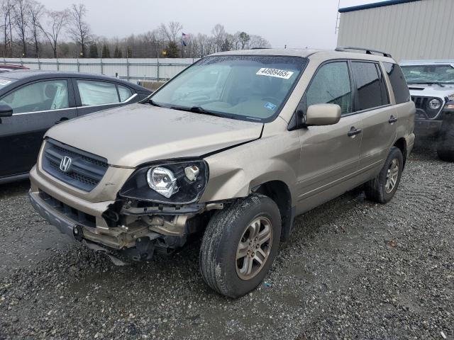 Photo 1 from auction – 2004 HONDA PILOT EXL with VIN 2HKYF185X4H612447