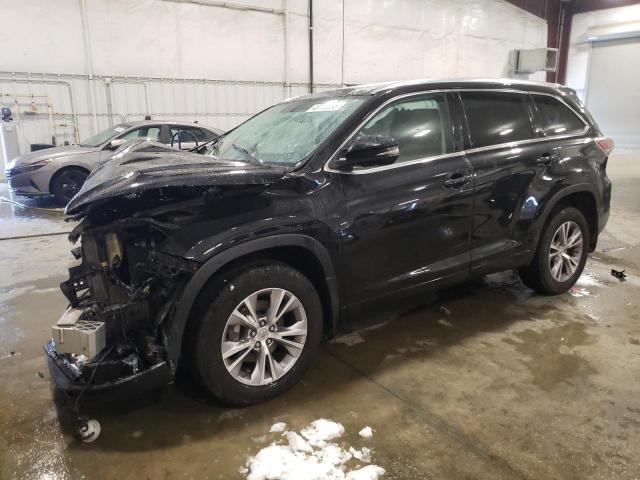 TOYOTA HIGHLANDER 2015 with VIN 5TDJKRFH0FS143438 - Photo from auction