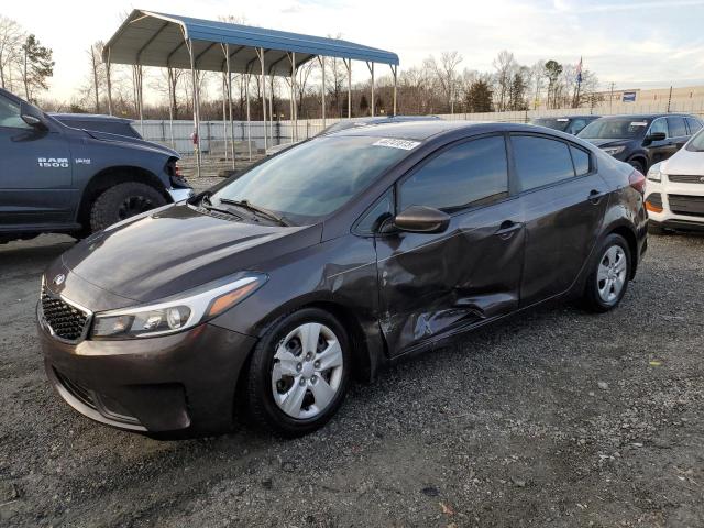 KIA FORTE LX 2017 with VIN 3KPFK4A79HE156516 - Photo from auction