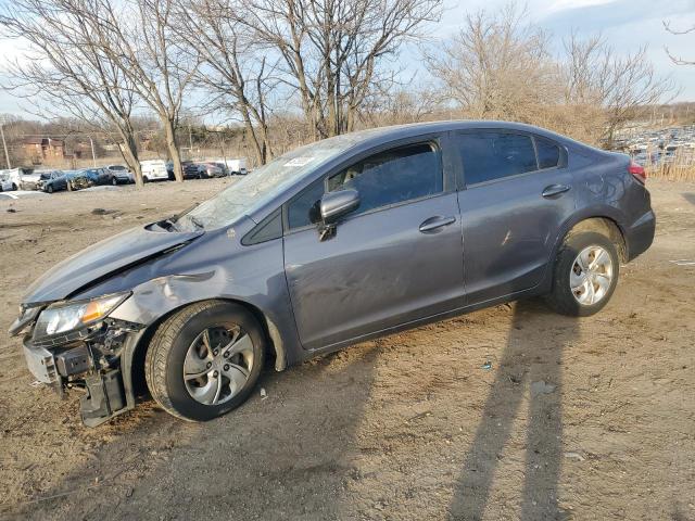 HONDA CIVIC LX 2015 with VIN 19XFB2F51FE283690 - Photo from auction