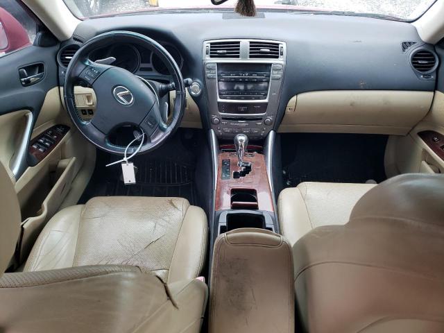 Photo 8 from auction – 2008 LEXUS IS 250 with VIN JTHBK262182061542