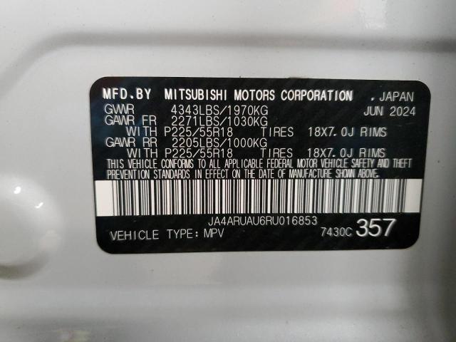 Photo 14 from auction – 2024 MITSUBISHI OUTLANDER with VIN JA4ARUAU6RU016853