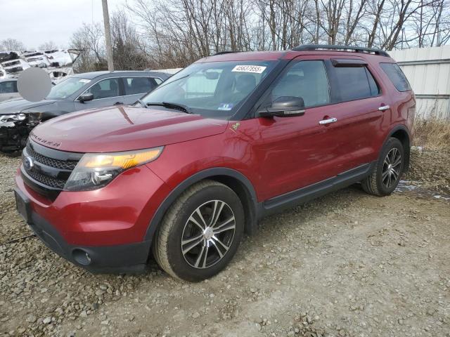 FORD EXPLORER S 2013 with VIN 1FM5K8GTXDGB50396 - Photo from auction