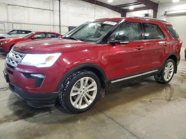 FORD EXPLORER X 2018 with VIN 1FM5K8D83JGC86509 - Photo from auction