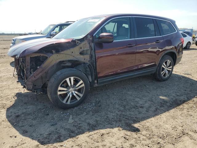 HONDA PILOT EXL 2016 with VIN 5FNYF6H80GB005239 - Photo from auction
