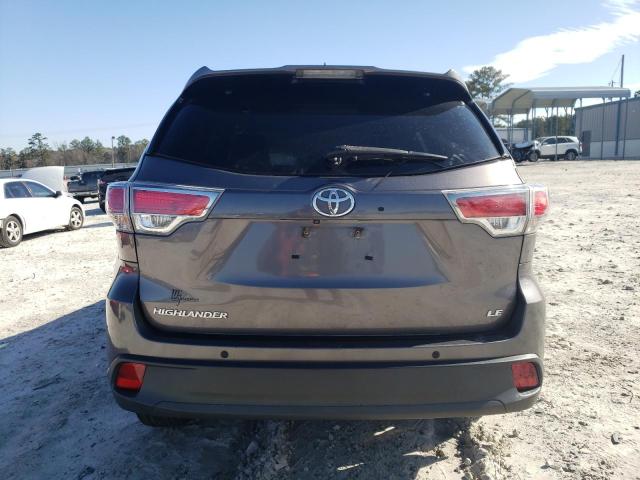 Photo 6 from auction – 2016 TOYOTA HIGHLANDER with VIN 5TDZKRFH4GS169822