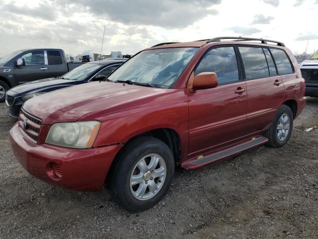TOYOTA HIGHLANDER 2003 with VIN JTEGF21A230091935 - Photo from auction